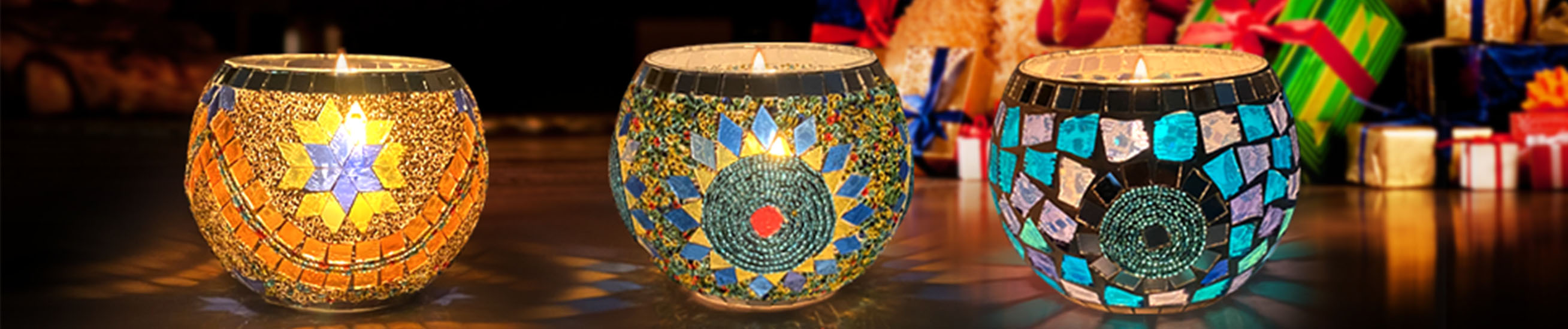 glass votive candle holders